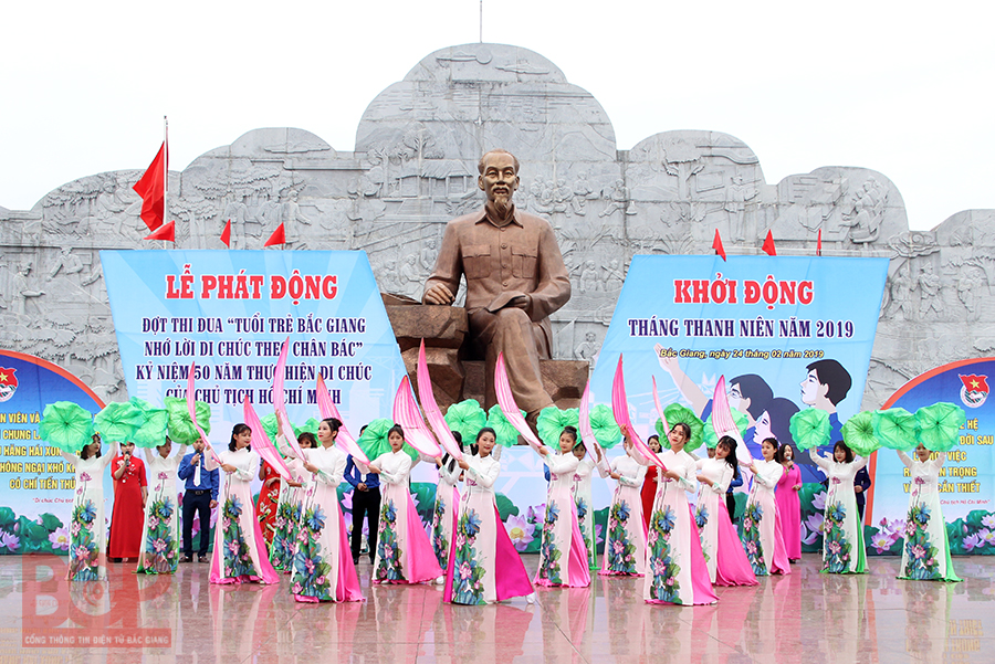 Phát động thi đua Tuổi trẻ Bắc Giang nhớ lời Di chúc theo chân Bác