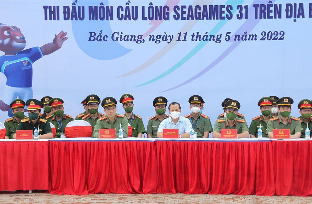Công an Bắc Giang ra quân bảo đảm an ninh trật tự SEA Games 31