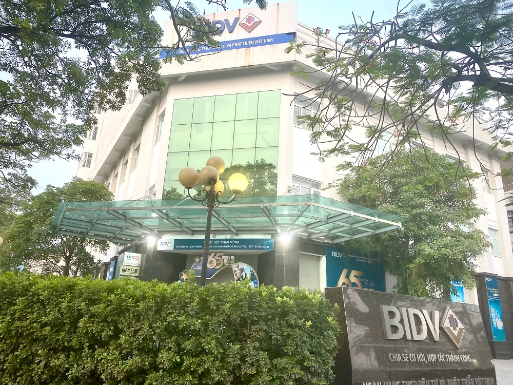 Ngân hàng Đầu tư và Phát triển Việt Nam BIDV tại Bắc Giang