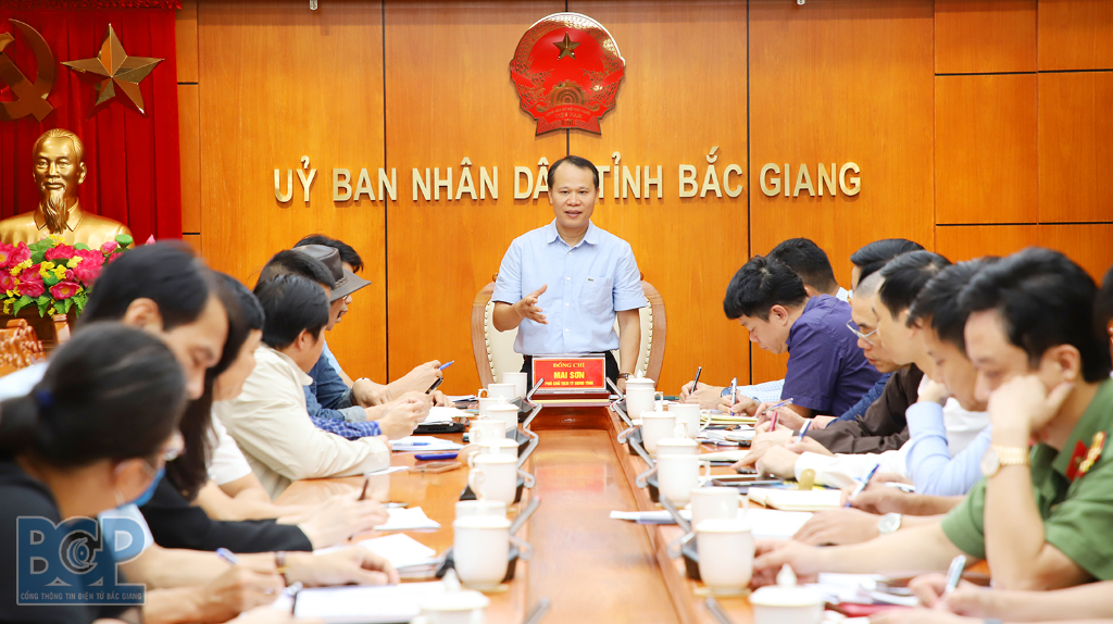 Thống nhất nội dung về tổ chức các sự kiện trong Tuần Văn hóa - Du lịch tỉnh Bắc Giang năm 2023