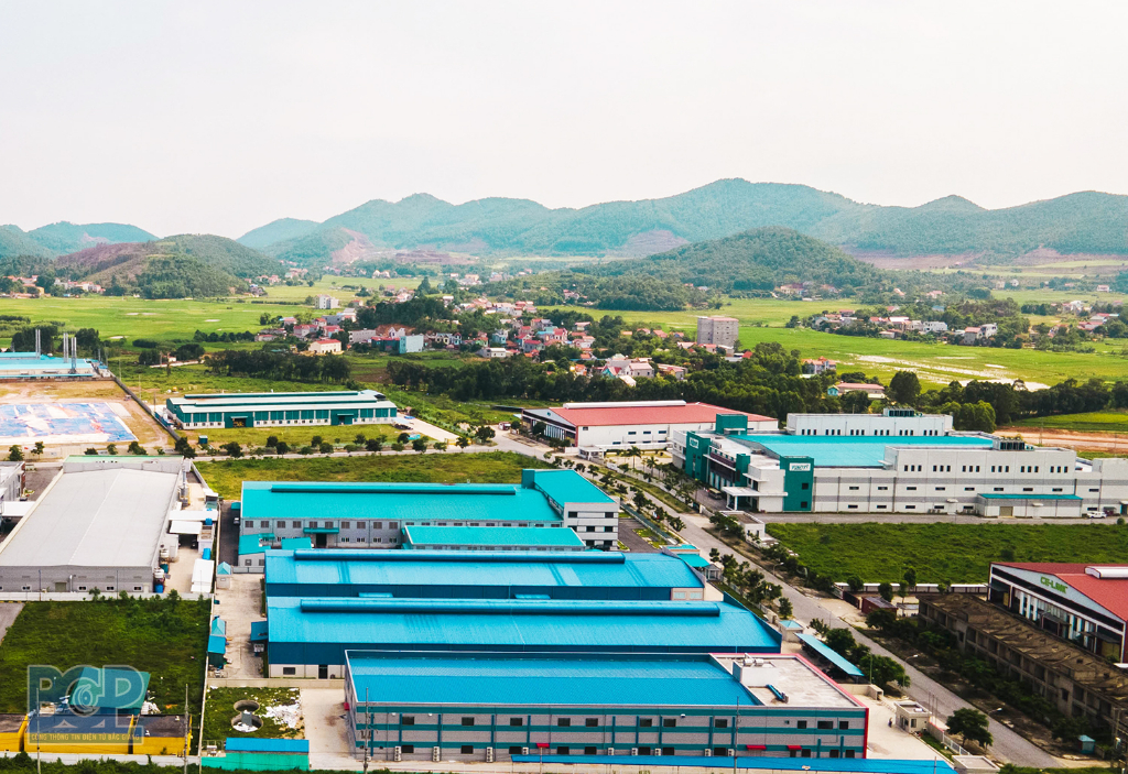 Các cụm công nghiệp trên địa bàn tỉnh Bắc Giang