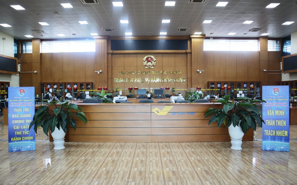 Bắc Giang: Trung tâm Phục vụ hành chính công hướng tới phục vụ chuyên nghiệp, hiệu quả