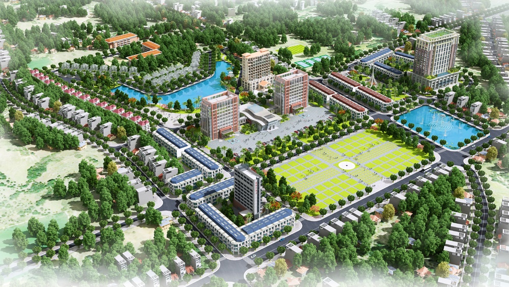 Phê duyệt Quy hoạch chi tiết xây dựng Khu đô thị và Trung tâm hành chính tại thị trấn Chũ
