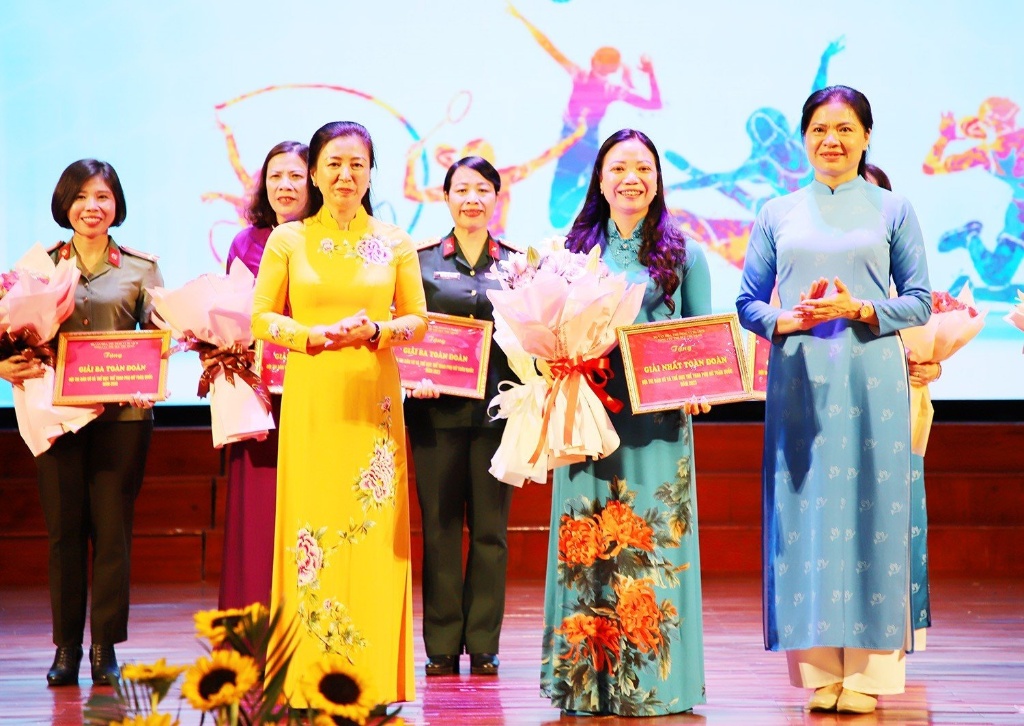 Bế mạc Hội thi Dân vũ và Thể dục thể thao phụ nữ toàn quốc: Bắc Giang giành giải Nhất toàn đoàn