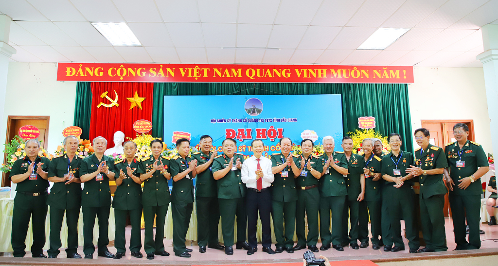 Đại hội đại biểu Hội Chiến sĩ Thành cổ Quảng Trị năm 1972 tỉnh Bắc Giang lần thứ 2, nhiệm kỳ 2023 - 2028