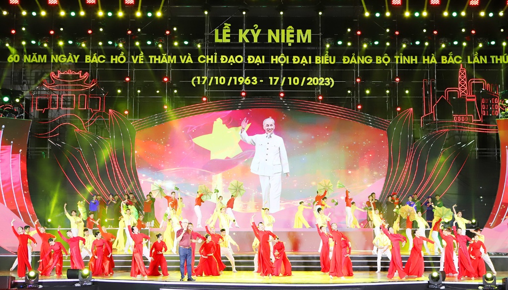 Bắc Giang: Tổng duyệt chương trình Lễ kỷ niệm 60 năm Ngày Bác Hồ về thăm và chỉ đạo Đại hội Đại...