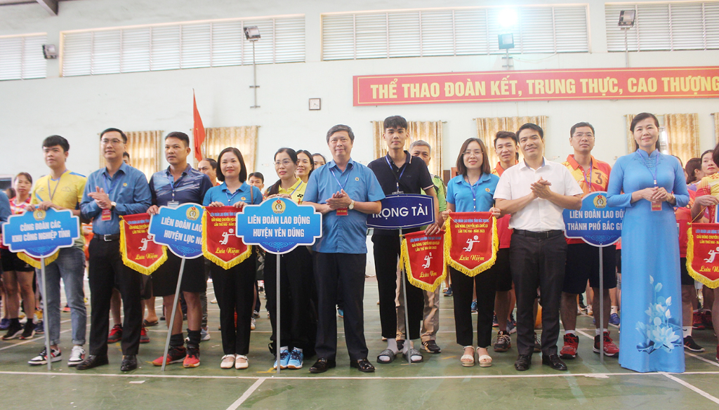 Giải bóng chuyền hơi công nhân, viên chức, lao động tỉnh Bắc Giang lần thứ II -  năm 2023