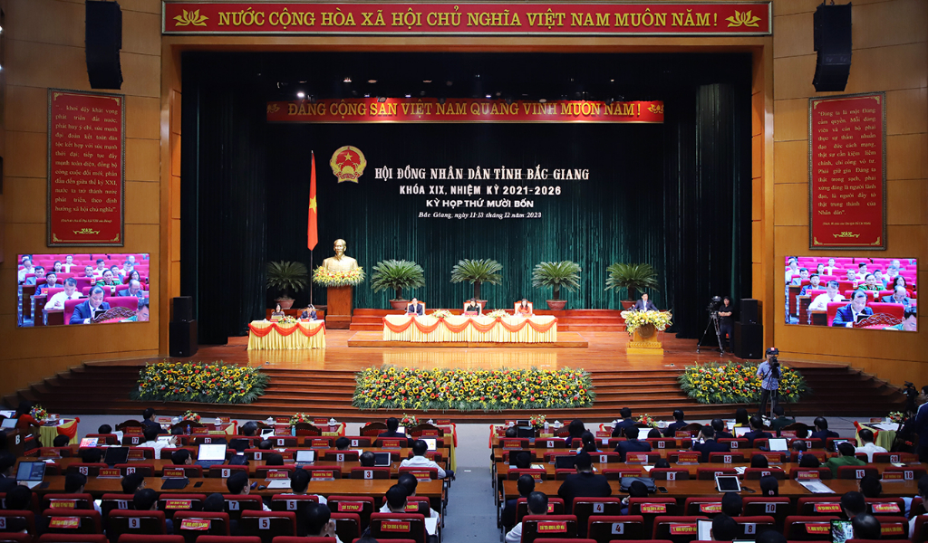 Bế mạc Kỳ họp thứ 14, HĐND tỉnh Bắc Giang khóa XIX