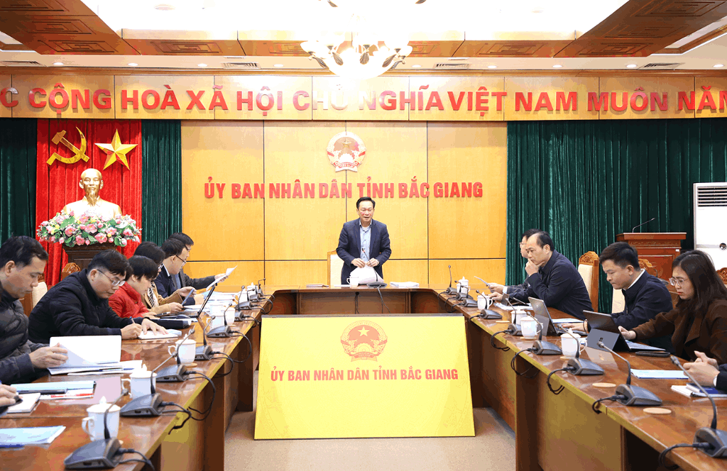 Họp Ban Chỉ đạo ISO tỉnh Bắc Giang