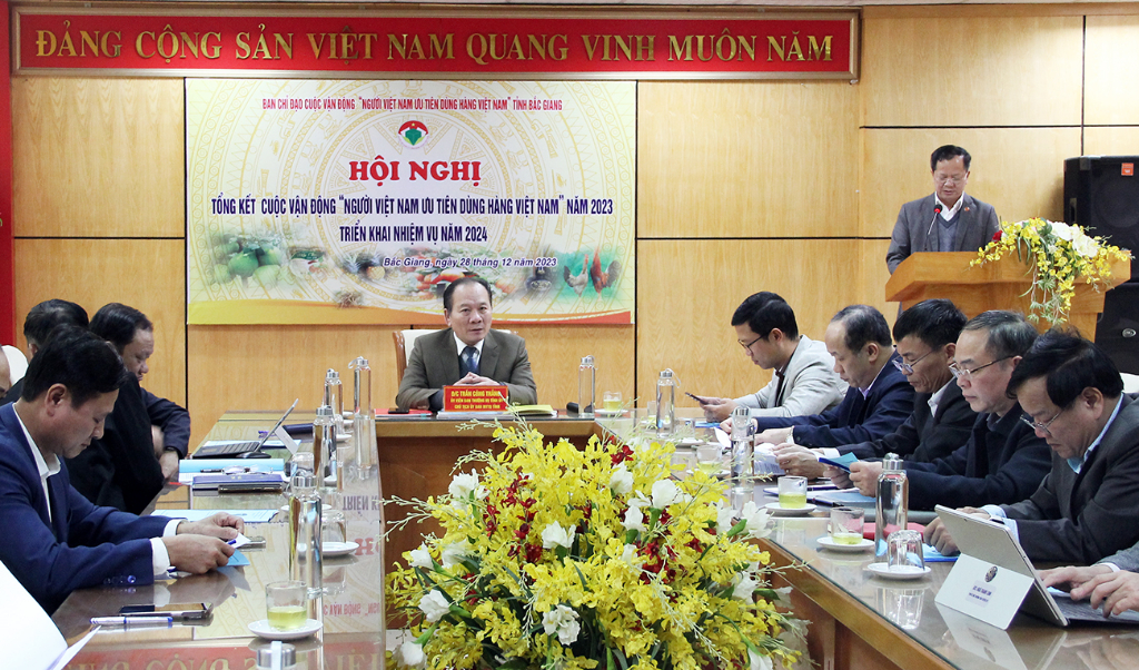 Tổng kết cuộc vận động “Người Việt Nam ưu tiên dùng hàng Việt Nam” năm 2023
