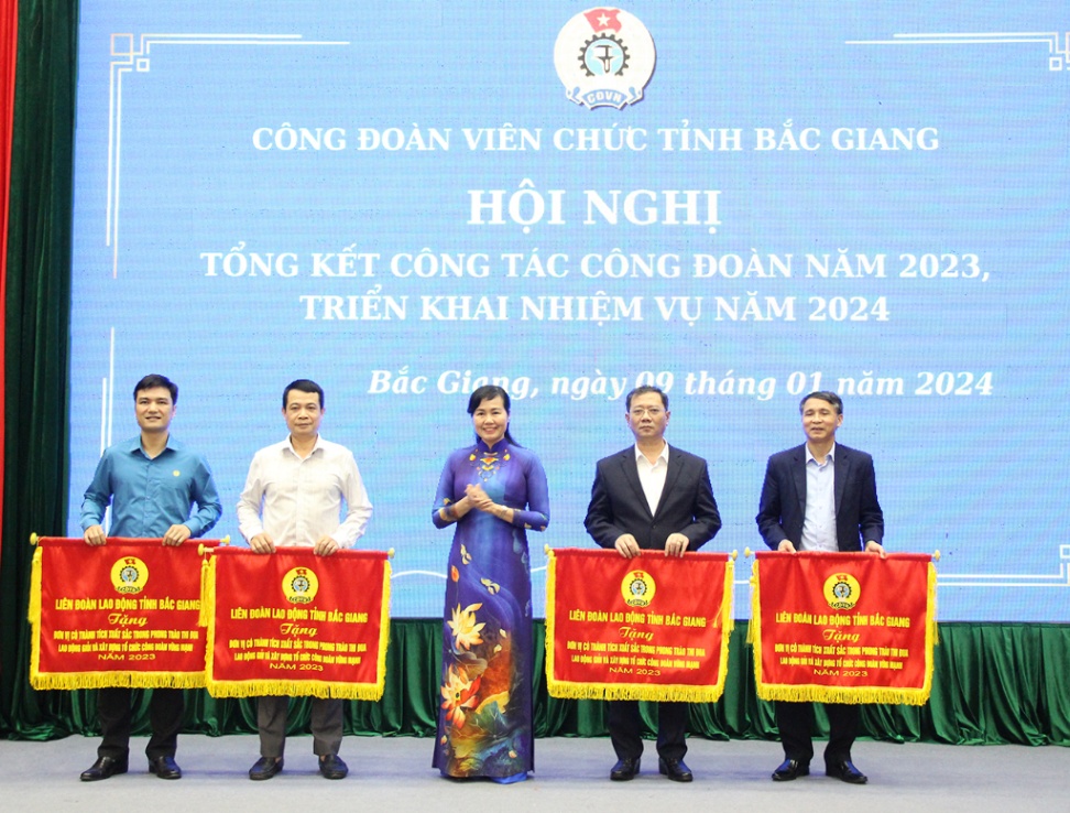 Công đoàn Viên chức tỉnh Bắc Giang triển khai nhiệm vụ năm 2024