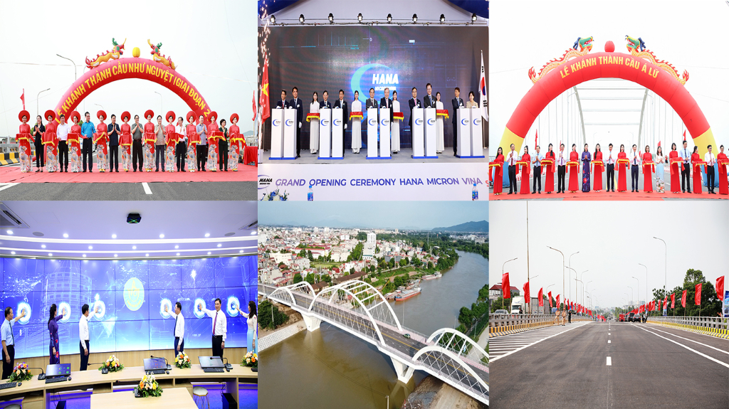 Bắc Giang khánh thành nhiều dự án quan trọng trong năm 2023