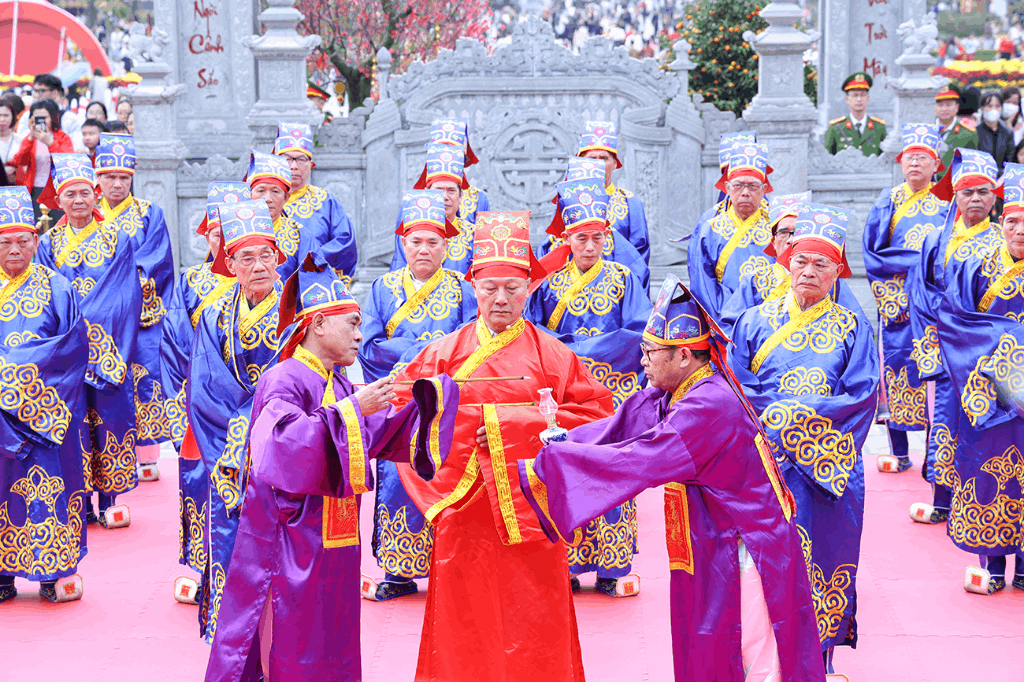 Lễ tế mở cửa đền Xương Giang Xuân Giáp Thìn 2024