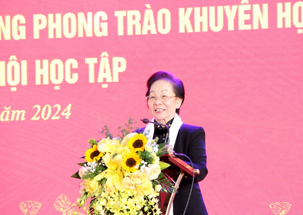 Phát biểu của đồng chí Nguyễn Thị Doan tại lễ kỷ niệm 25 năm ngày thành lập Hội Khuyến học tỉnh Bắc Giang