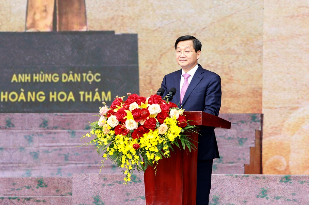 Toàn văn phát biểu của Phó Thủ tướng Chính phủ Lê Minh Khái tại Lễ hội kỷ niệm 140 năm khởi nghĩa Yên Thế