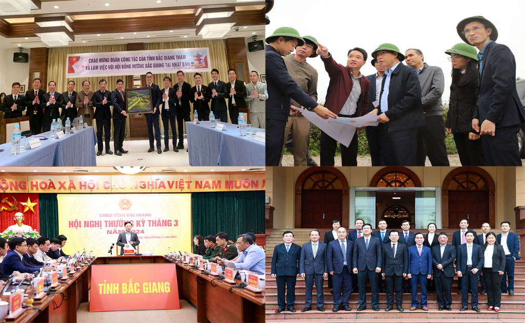 Hoạt động nổi bật của lãnh đạo tỉnh Bắc Giang trong tuần (từ ngày 17/3 - 23/3/2024)