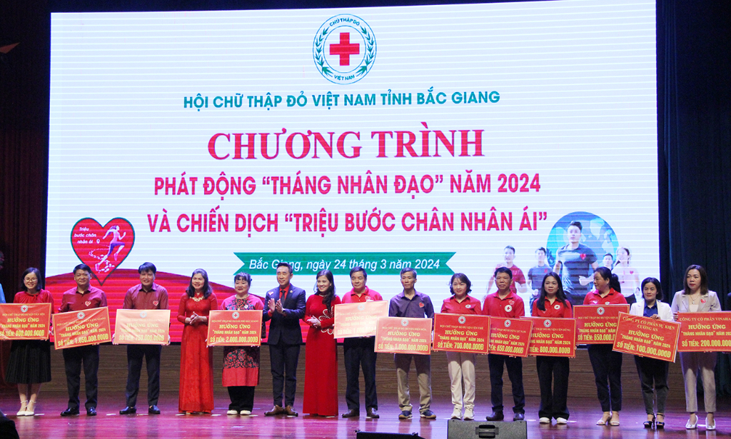 Bắc Giang: Trợ giúp trên 20 nghìn địa chỉ trong “Tháng Nhân đạo" năm 2024