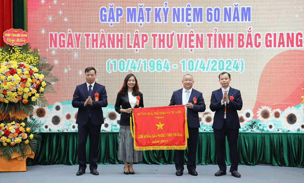 Thư viện tỉnh Bắc Giang kỷ niệm 60 năm ngày thành lập