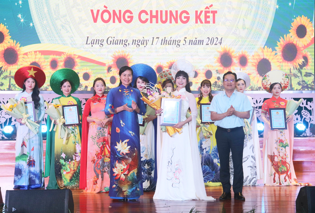 Lạng Giang tổ chức Hội thi “Nữ đoàn viên công đoàn duyên dáng - tài năng” năm 2024