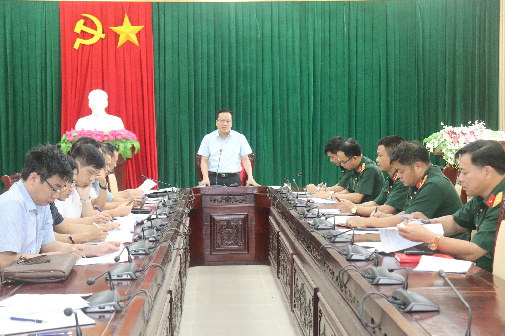 Triển khai các nội dung Đại hội thi đua quyết thắng LLVT huyện Lạng Giang