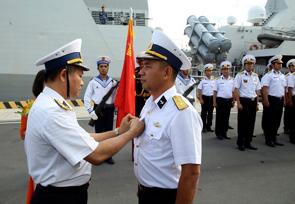 Tàu 016-Quang Trung hoàn thành tốt nhiệm vụ đối ngoại quốc phòng