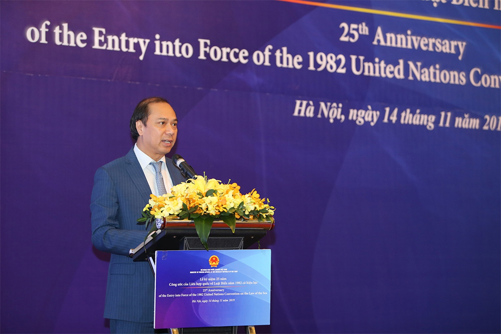 Việt Nam đề cao tôn chỉ và mục tiêu của Công ước của Liên hợp quốc về Luật Biển 1982