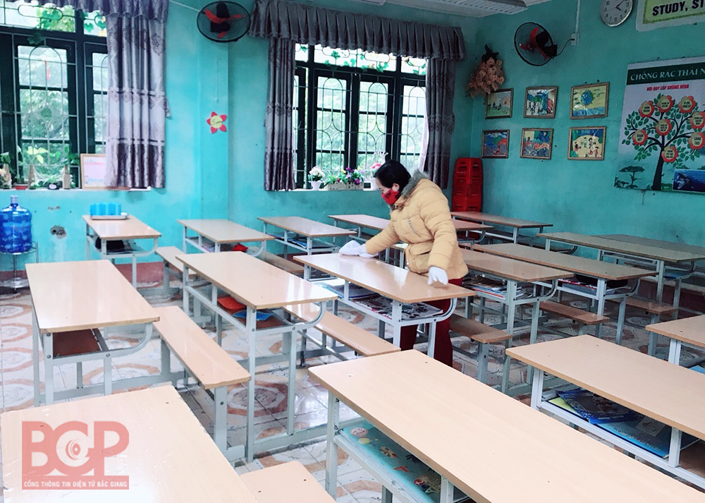Bắc Giang: Tiếp tục cho học sinh, sinh viên nghỉ học để phòng, chống dịch nCoV