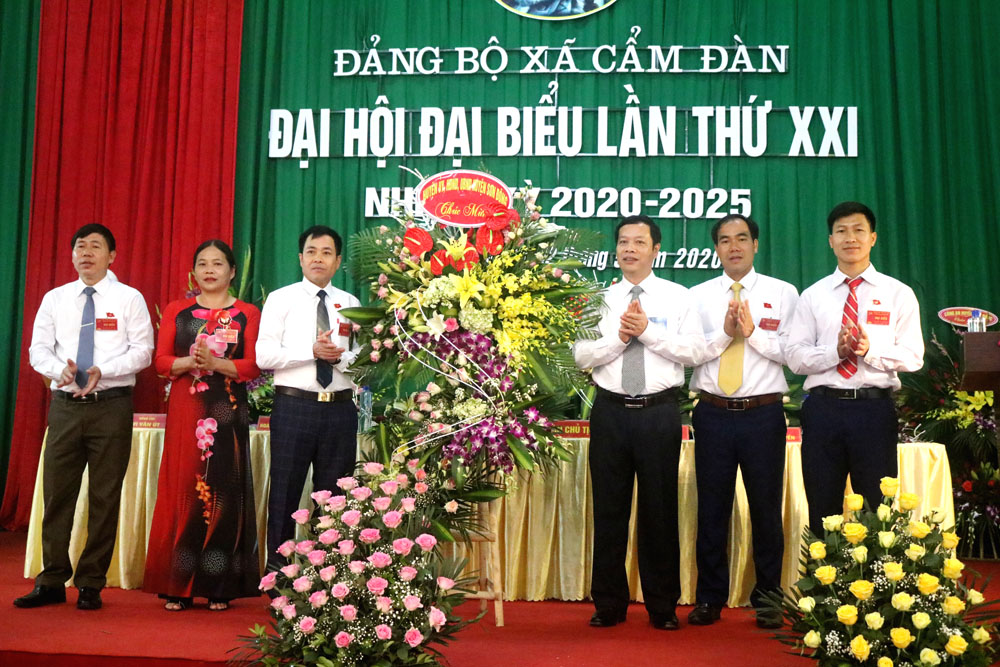 Đại hội điểm xã Cẩm Đàn, huyện Sơn Động, nhiệm kỳ 2020 - 2025