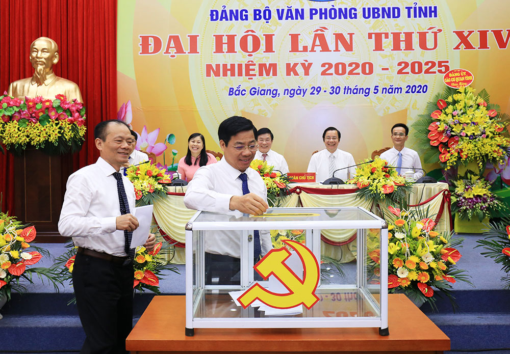 Đại hội Đảng bộ Văn phòng UBND tỉnh Bắc Giang lần thứ XIV, nhiệm kỳ 2020 - 2025