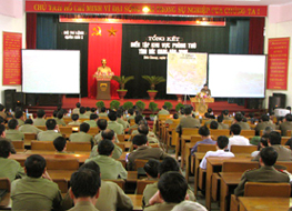 Tổng kết diễn tập khu vực phòng thủ tỉnh Bắc Giang năm 2006