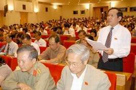 Ý kiến của các ĐBQH tỉnh Bắc Giang tham gia thảo luận tại ngày làm việc thứ 23, kỳ họp thứ 9, Quốc hội khoá XI