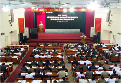 Tăng cường lãnh đạo thực hiện Nghị quyết Trung ương 4 (khóa XI) và các quy định của Đảng, pháp luật của Nhà nước về phòng, chống tham nhũng