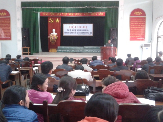 Tân Yên: Tổng kết vụ Chiêm xuân năm 2014