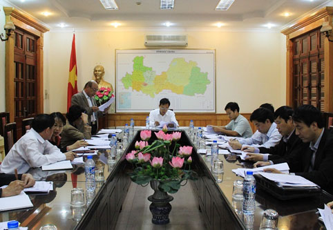 Phó Chủ tịch UBND tỉnh Bùi Văn Hạnh làm việc với Quỹ Đầu tư phát triển tỉnh Bắc Giang