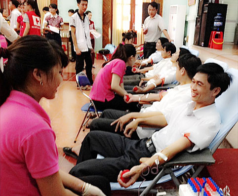Hiệp Hòa: Ngày hội hiến máu tiếp nhận 1.415 đơn vị máu