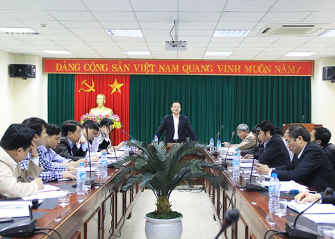 Phó Chủ tịch UBND tỉnh Lại Thanh Sơn làm việc với Sở Giao thông vận tải