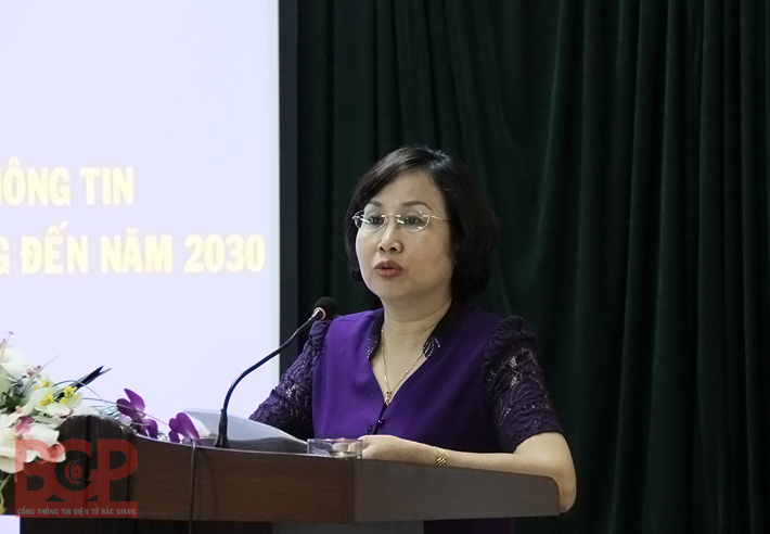 Công bố Quy hoạch phát triển công nghệ thông tin tỉnh Bắc Giang 