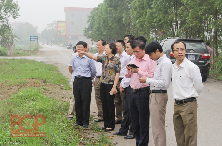 Việt Yên: Quy hoạch dân cư phải tính đến hiệu quả lâu dài