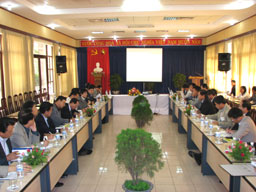 Đoàn doanh nghiệp Hàn Quốc tới thăm, tìm hiểu cơ hội xúc tiến đầu tư tại Bắc Giang.    