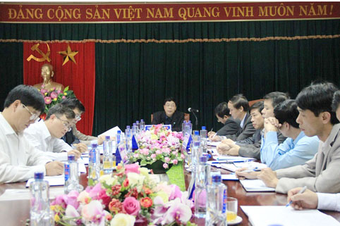 Chủ tịch UBND tỉnh Bùi Văn Hải làm việc tại huyện Yên Dũng