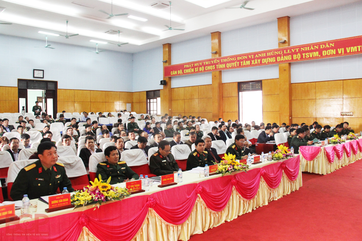 Bắc Giang: Tổng kết công tác quốc phòng địa phương năm 2016