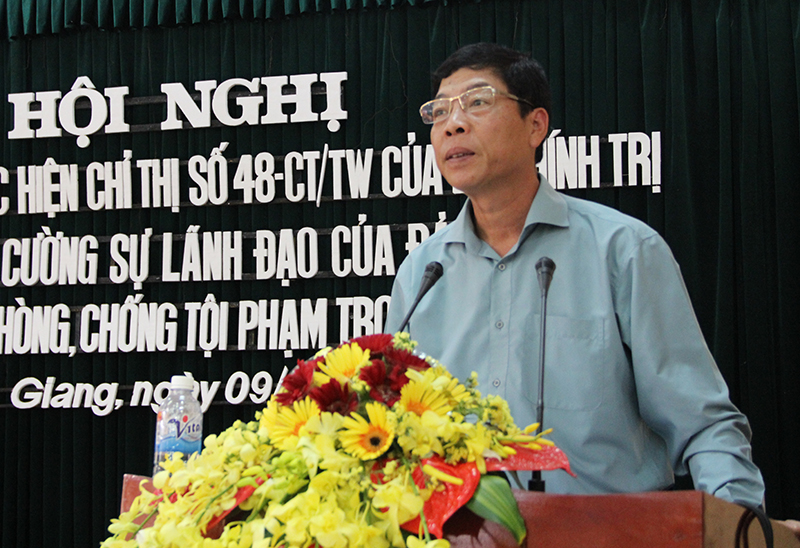 Bắc Giang sơ kết 5 năm thực hiện Chỉ thị số 48-CT/TW của Bộ Chính trị