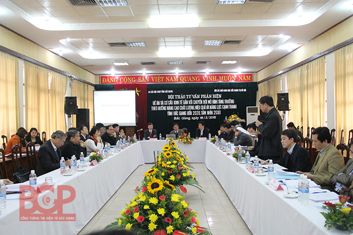 Phản biện Đề án "Tái cơ cấu kinh tế gắn với chuyển đổi mô hình tăng trưởng nâng cao năng lực cạnh tranh tỉnh Bắc Giang"