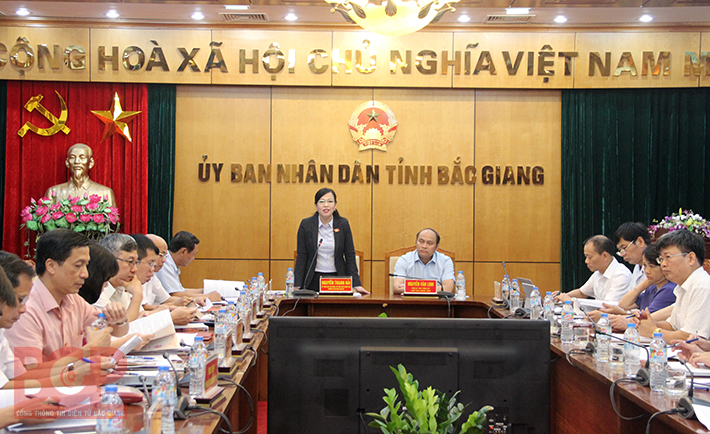 Ban Dân nguyện, Ủy ban Thường vụ Quốc hội làm việc tại tỉnh Bắc Giang