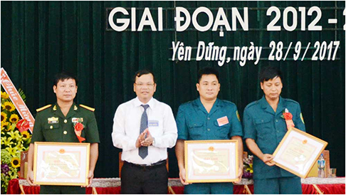 Đại hội thi đua quyết thắng lực lượng vũ trang huyện Yên Dũng