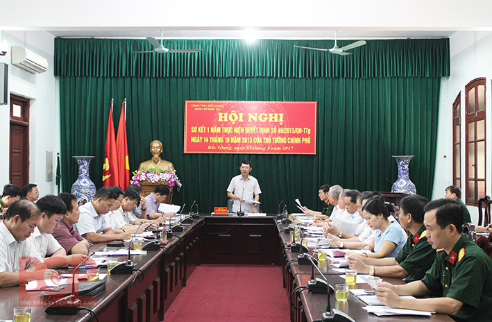 Bắc Giang: Sơ kết 01 năm thực hiện chính sách đối với dân công hỏa tuyến tham gia kháng chiến