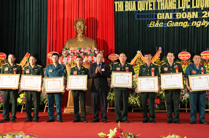 Đại hội Thi đua quyết thắng lực lượng vũ trang tỉnh Bắc Giang giai đoạn 2013 – 2018