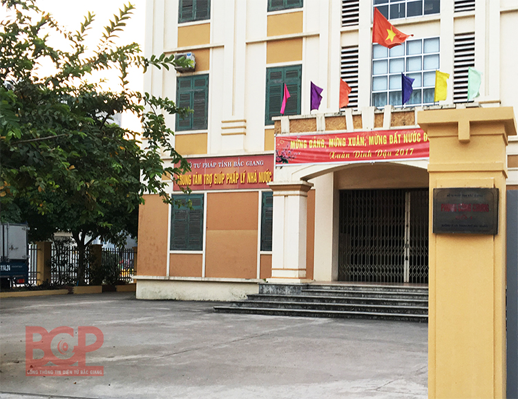 Trung tâm Trợ giúp pháp lý của Nhà nước tỉnh Bắc Giang