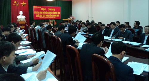 Lạng Giang: Sơ kết hai năm thực hiện Chương trình mục tiêu quốc gia (MTQG) xây dựng nông thôn mới...