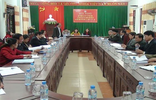 Ủy ban MTTQ huyện Yên Thế tổ chức Hội nghị hiệp thương lần thứ hai lập danh sách sơ bộ những...